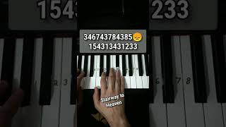 Led Zeppelin  Stairway to Heaven piano tutorial [upl. by Navaj]