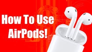 Apple AirPod User Guide and Tutorial [upl. by Lledrev]