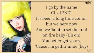 BABYMONSTER quotFIREquot EASY LYRICS ORIGINAL BY 2NE1 COVER [upl. by Sirod]