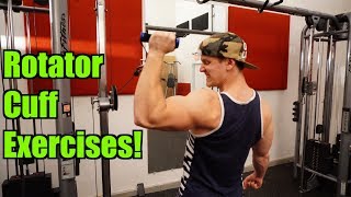 Top 5 Rotator Cuff Exercises [upl. by Adnirol]