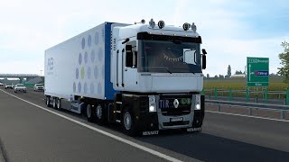 ETS2 141  Euro Truck Simulator 2  Renault Magnum  Bucuresti RO to Varna BG [upl. by Ahsiekam]