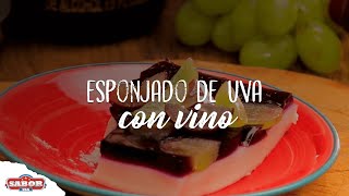 Receta de esponjado de uva con vino [upl. by Peregrine86]