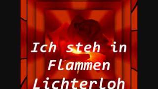 Mein Herz brennt wegen Dir lichterloh  Ich liebe Dich wmv [upl. by Nivle]