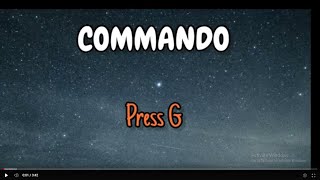 Press G Commando Lyrics Produced by Frame City Records [upl. by Sllew]