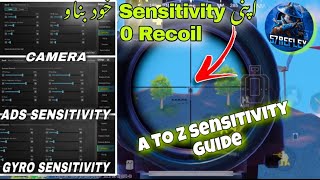 Sensitivity Full Guide Camera Ads Gyroscope PUBG Mobile  57REFLEX [upl. by Narda]