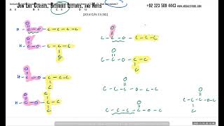 AS 9701 Organic Chemistry Part 6  Isomers and Past Paper Questions [upl. by Yacano]