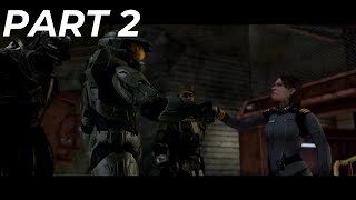 Halo 3 MCC  Gameplay Playthrough  Part 2  No Commentary [upl. by Akemahs]