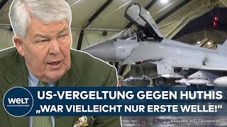 KRIEG IN NAHOST Droht Eskalation USA kündigen neue MilitärSchläge gegen HuthiRebellen an [upl. by Natal]