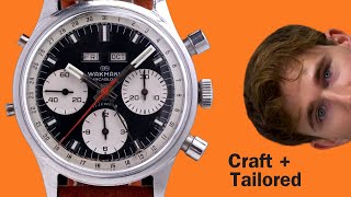 1970s Wakmann Triple Calendar Chronograph [upl. by Sucerdor]