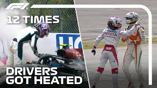 12 Times F1 Drivers Got Heated [upl. by Aivyls]