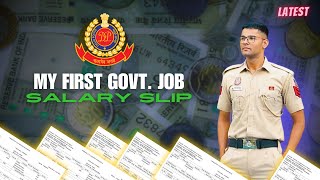 My First Government Job Salary in July 2024  Delhi Police Head Constable Salary [upl. by Sitoiganap]