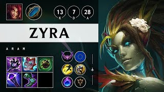 Zyra ARAM Unstoppable  EUW Master Patch 1423 [upl. by Eeram]