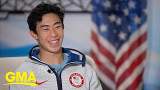 Olympic champion Nathan Chen opens up about winning gold l GMA [upl. by Aelanej443]