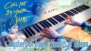 Mystery of Love  Visions of Gideon Call Me by Your Name  Sufjan Stevens  Piano cover [upl. by Ydal]