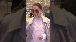 Bollywood Star Kiara Advanis Glamorous Departure for Cannes [upl. by Nwahsor497]