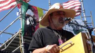 Jack Herer Speaks at Seattle Hempfest 2009 [upl. by Nydnarb]