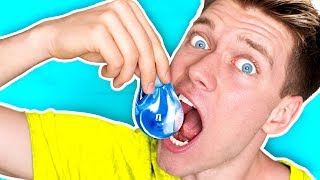 DIY Edible Water Bottle YOU CAN EAT NO PLASTIC Learn How To Make The Best DIY Liquid Food [upl. by Arne]