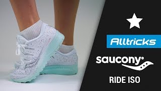 Saucony Ride ISO White Noise  Aperçu [upl. by Tobie]