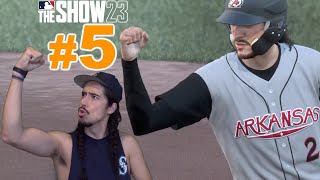 DOUBLE FIST PUMP  MLB The Show 23  Road to the Show 5 [upl. by Takeshi]