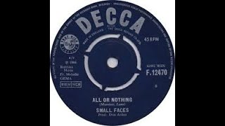 Small Faces All Or Nothing Lyrics [upl. by Aiker42]