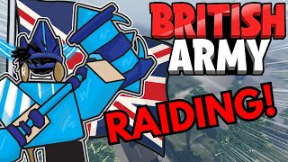 I RAIDED the Roblox British Army [upl. by Atteiluj]