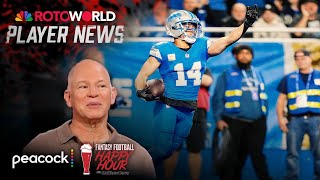 Lions entire offense Bo Nix lead Weekend Warriors  Fantasy Football Happy Hour  NFL on NBC [upl. by Durst]