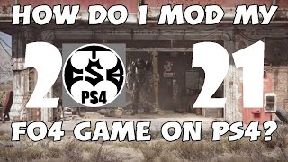 Fallout 4 PS4  Modding Overview  0kb Error combat tips [upl. by Pier]