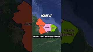 What if French Guinea Suriname and Guyana United a Single Independent Country  Data Duck 3o [upl. by Dauf]