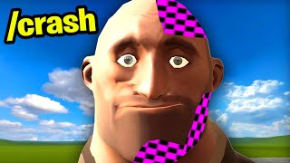 CRASHING Players on Gmod [upl. by Neerol]