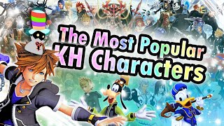 The Most Popular Kingdom Hearts Characters Your Votes [upl. by Vasya]