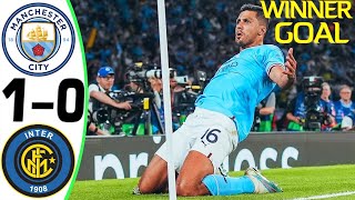 Manchester City vs Inter 10  Goal and Highlights  2023 🔥 RODRI [upl. by Maison]