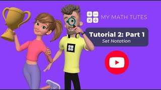 Tutorial 2  Set Notation  Part 1 Understanding Roster and SetBuilder Notation [upl. by Bomke]