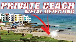 Private Beach Metal Detecting [upl. by Alyehc592]