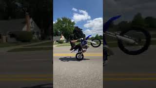 2018 Yz 85 Wheelie [upl. by Euqinemod]