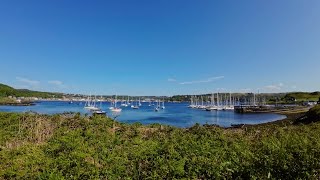 Kerrera Marina  Oban Panorama Isle of Kerrera Scotland [upl. by Ehav972]