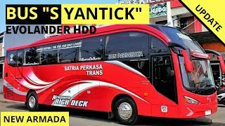 Bus Keren Evolander HDD By Karoseri New Armada Magelang [upl. by Ilam308]