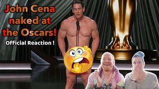 John Cena naked at the Oscars Official Reaction 96th Academy Awards [upl. by Eniaj814]