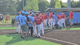 72724  G3  4th  7th  High School Div McGraw Goonies vs Premier Baseball  Harborfest [upl. by Lisette]