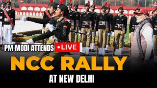 LIVE  quotAmrit Kaal Ki NCCquot  PM Modi Attends NCC Rally at Cariappa Ground In New Delhi [upl. by Linehan]