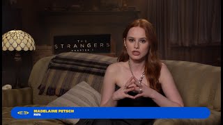 Madelaine Petsch and director Renny Harlin on The Strangers Chapter 1 [upl. by Haleelahk705]