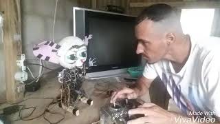 Robo animatronic test Brasil [upl. by Antebi]