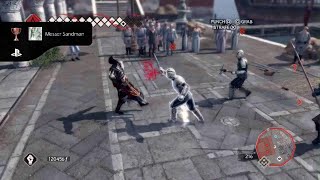 Assassins Creed II Stun 4 Guards At Once By Throwing Sand [upl. by Frere]