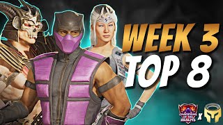 COTR X RIPS ARENA Week 3 TOP 8  Mortal Kombat 1 [upl. by Devlen]