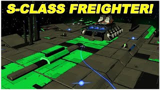 No Mans Sky How To Find SClass Freighters  BEGINNER GUIDE [upl. by Nyladnek]