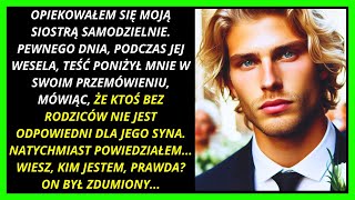 😳 TEŚC MOJEJ SIOSTRY MNIE PONIŻYŁ NA JEJ WESELU PRZEDSTAWIŁEM SIĘ I ZROBIŁ SIĘ BLADY 👀 [upl. by Ahsika820]