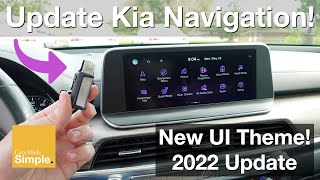 How To Update Kia Navigation Software for Free 2022 Update [upl. by Doykos]