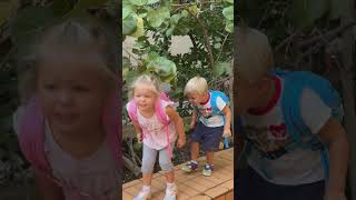 Children’s adventures outside Walking Toddlers Videos [upl. by Gunas]