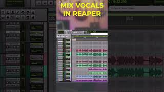 How to Mix Vocals in REAPER [upl. by Hacissej]