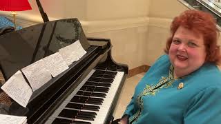 Rudolph the Red Nosed Reindeer played on piano by Patsy Heath [upl. by Ecirpac]