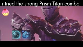 Prismatic Titan  Shiver Strike Diamond Lance gambling [upl. by Ravahs]